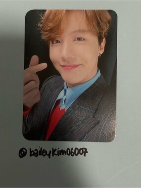 J-Hope (Jung Hoseok) BTS Map of the Soul Lightstick ARMY Ver. SE photo card